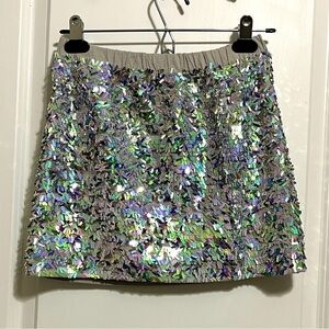 Crewcuts Sequined Pull On Skirt Size 8